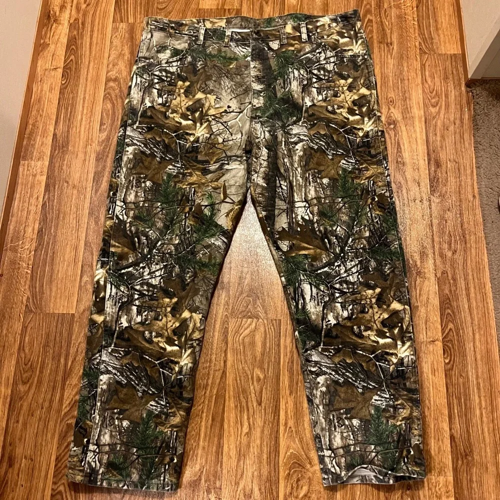 Wrangler Pro‎ Gear Camouflage Pants 46x32 Realtree Xtra Cargo